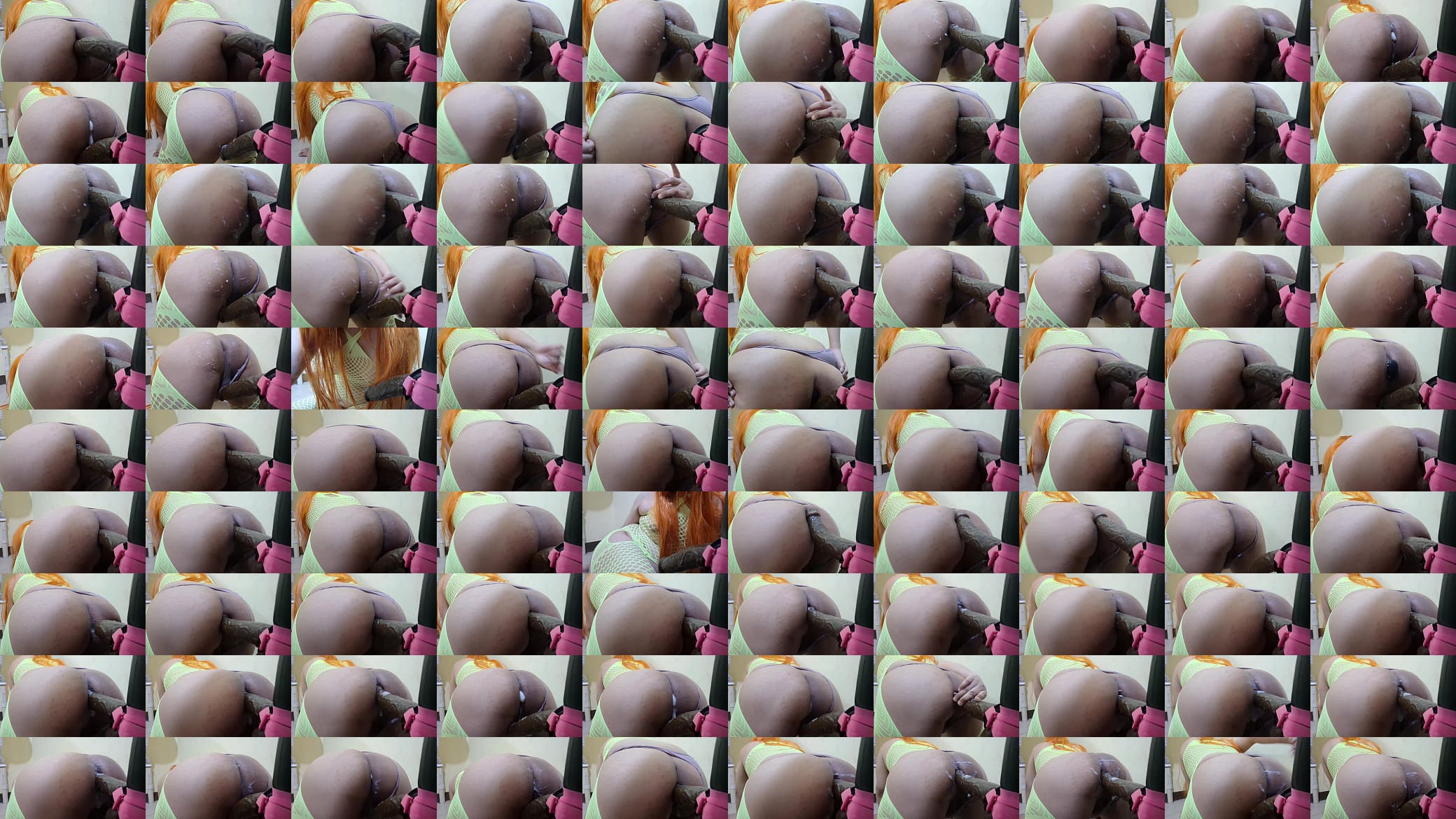 Big Ass Redhead Shemale Fucked and Creampied by Bbc Dildo 预览图