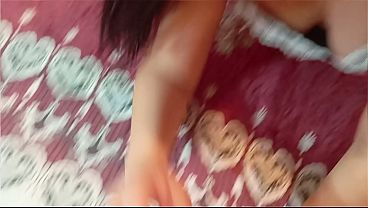 Horny stepmom gets a big creampie - taboo sex