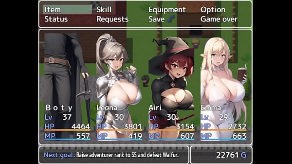 Download Video - Eu e meu grupo derrotamos o ultimo chefe e ent&atilde;o decidi engravidar todas as putas do meu grupo - Big-Breasted Adventurer Cuckold Harem RPG - Parte 13 - Final