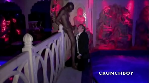 Sexy ebony tixnk fucked by the guardian swimmin...