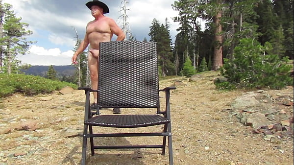 Download Video - Naked at camp on top of the mountain&period;