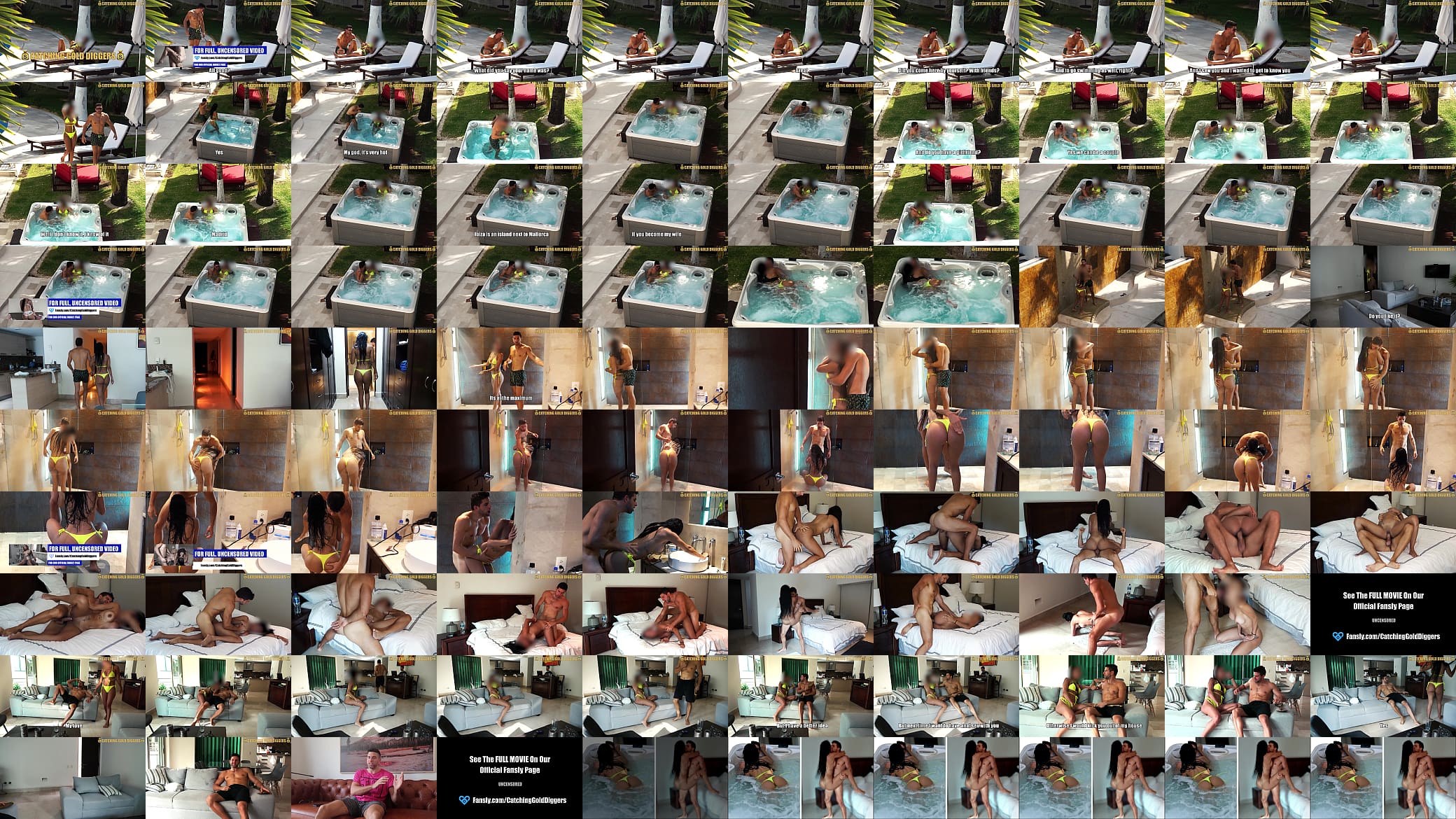 SUPER SEXY Venezuelan MODEL Gets Fucked In The Jacuzzi &amp; The Shower 预览图