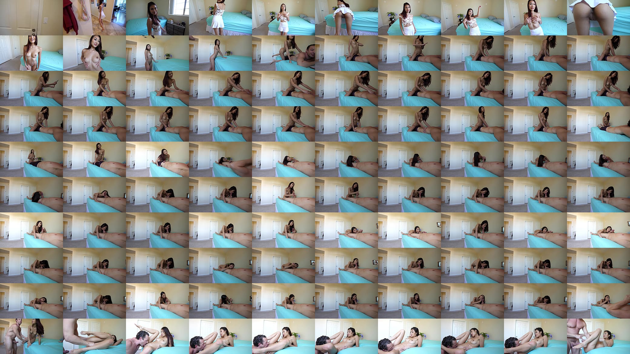 Beautiful Asian Freshman Massage Turns into Hot Sex - Mina Luxx - Brad Newman 预览图
