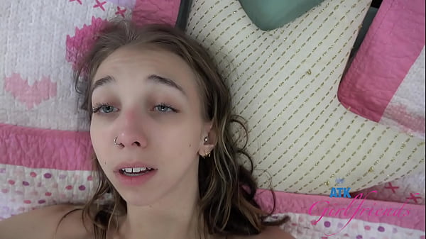 Skinny and sweet babe Breezy Bri gets pussy lic...