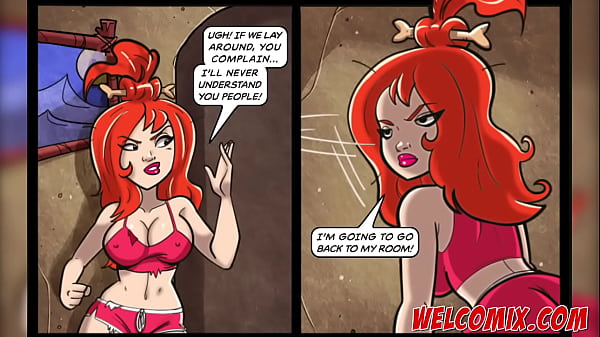 Fucking the hottie dressed as a maid! The Flintstoons Cartoon Porn