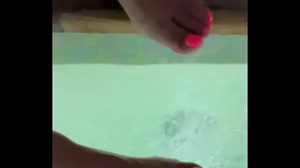 My feet on your body