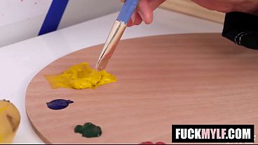 My Artist MILF Shocked To See My DICK SIZE India Summer, Johnny Castle