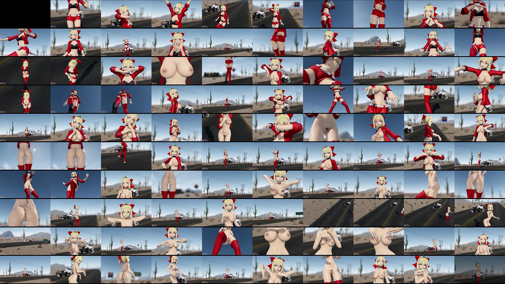 【MMD R18】C L C Devil Nero Claudius by Rika Mizuno 预览图
