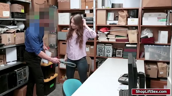 Download Video - Skinny shoplifter sucks LP officers cock