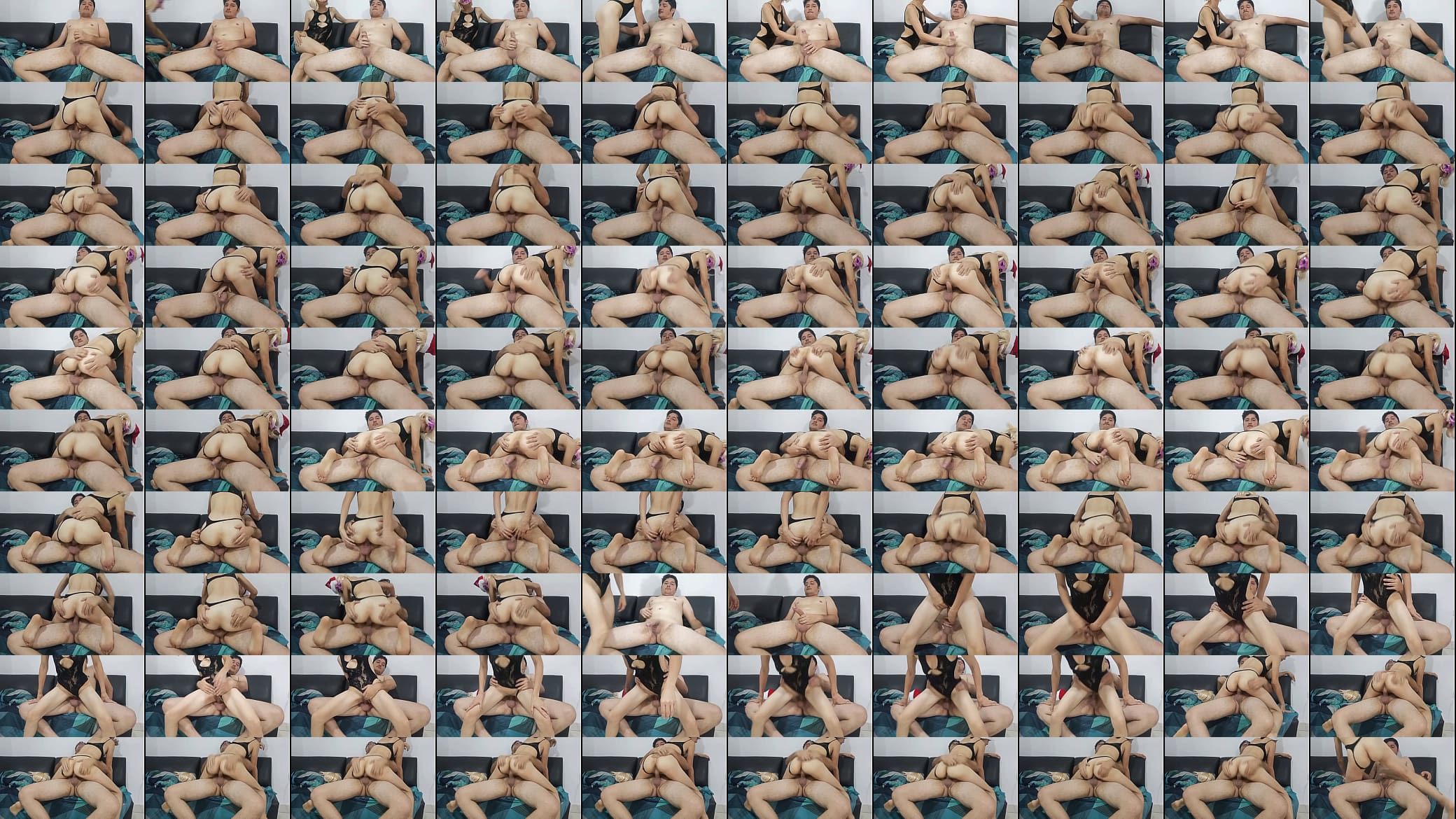 Masturbaci&oacute;n y Sexo casero apasionado con la caliente rubia y MILF americana Lala Lia 预览图