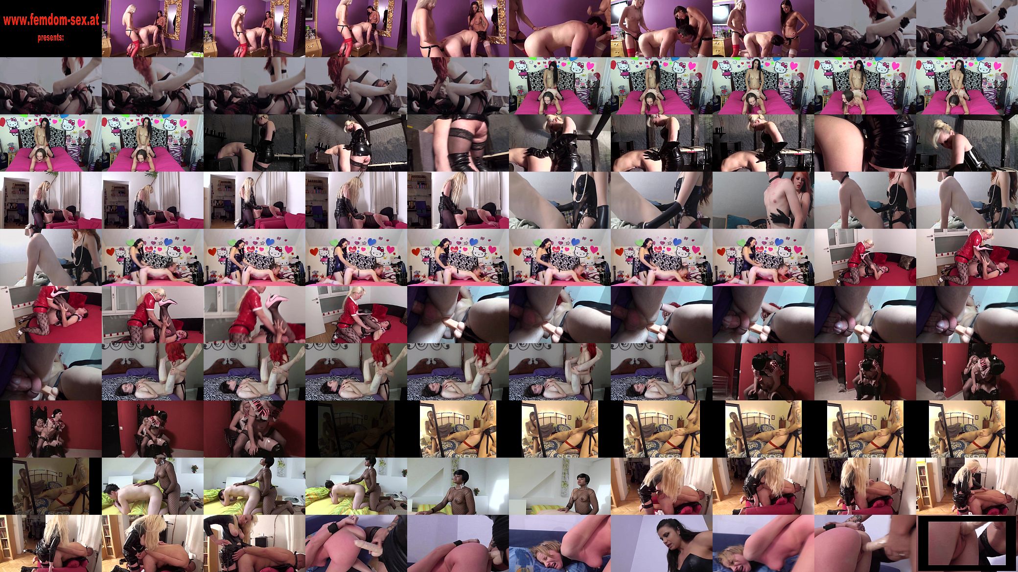 Femdom Ladies pegging slaves 预览图