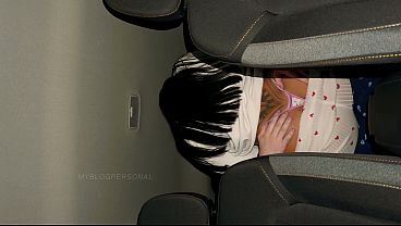 My neighbor wants dick and sneaks out of her house in her pajamas just to fuck in the back seat of the car