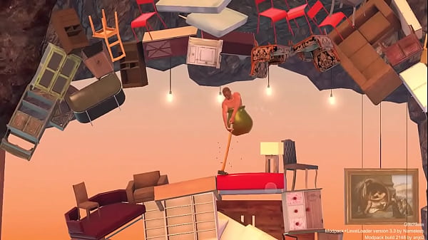 Getting Over It Speedrun in 3:55