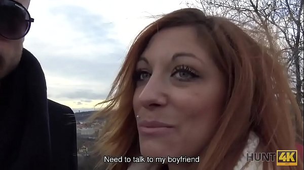 HUNT4K. Awesome Jenifer Red satisfies stranger and earns some cash