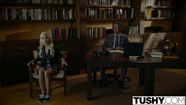TUSHY.com Naughty Blonde Anal Fucked by her Therapist