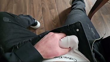 Download Video - Solo Gay Daddy PhantomGentX Pumps Flaccid Cock Hard and Jerks Wildly