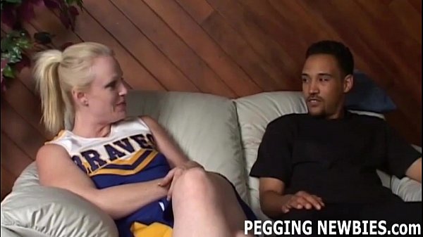 Download Video - Get your ass pegged by a kinky cheerleader