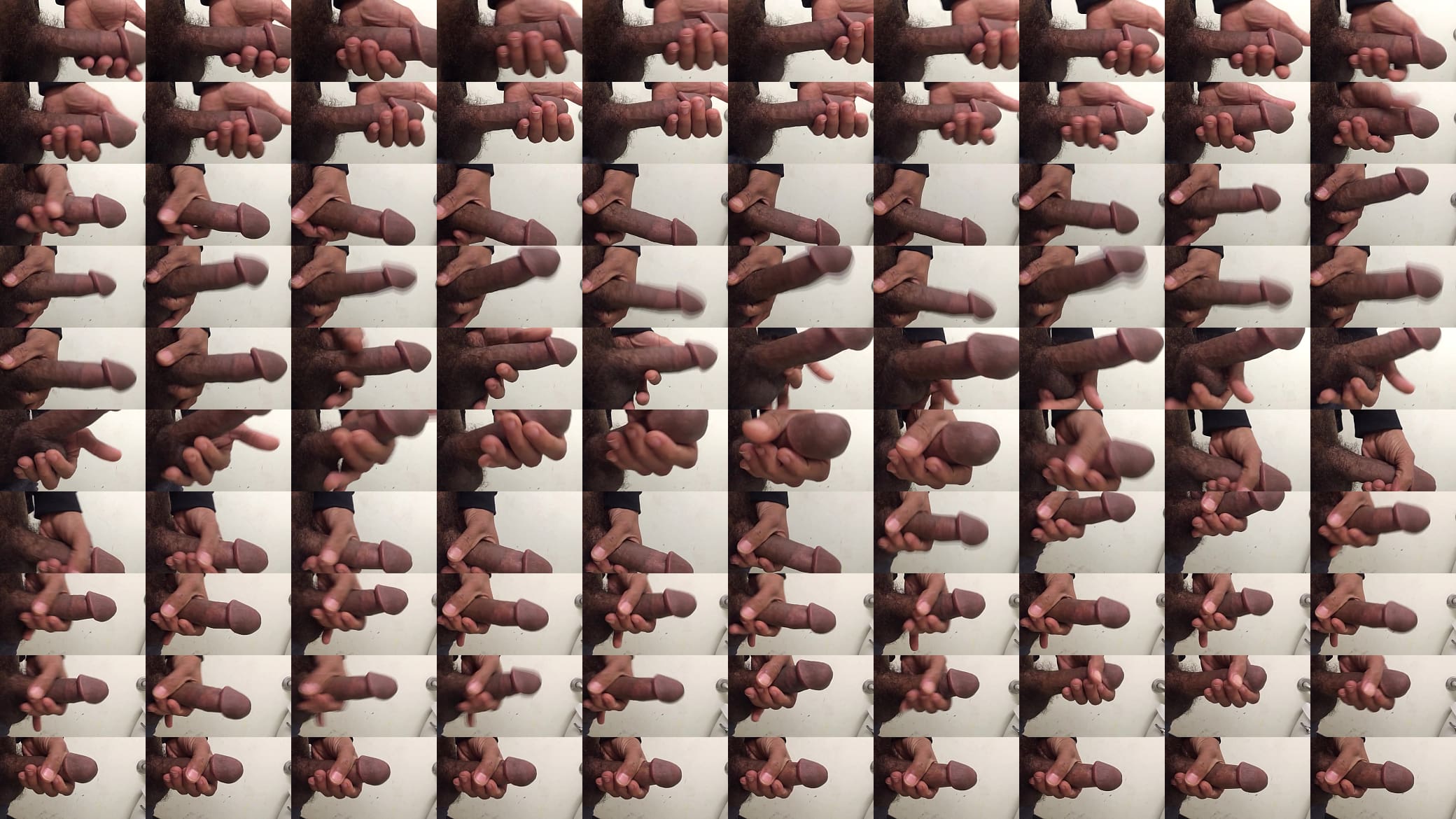 Showing my big black cock 预览图