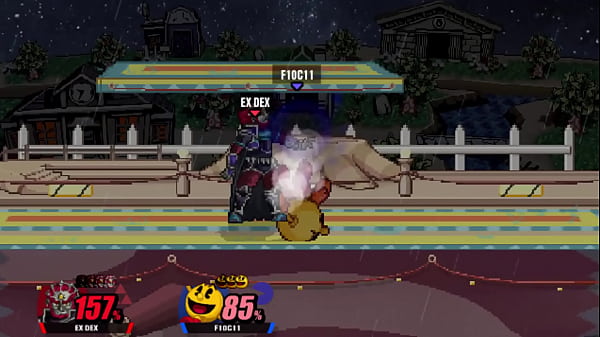 Le doy pizza al Pacman SSF2 revanchacontra F10C11