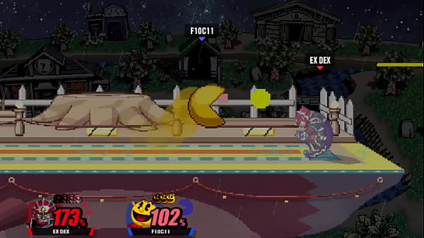 Le doy pizza al Pacman SSF2 revanchacontra F10C11