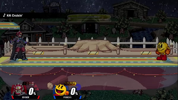 Le doy pizza al Pacman SSF2 revanchacontra F10C11