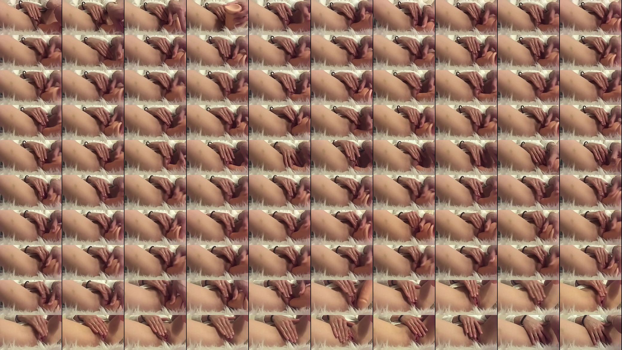 Dildo Masturbation with creampie end 预览图