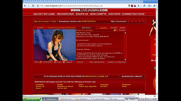 BabyJesica from livejasmine streap-tease1