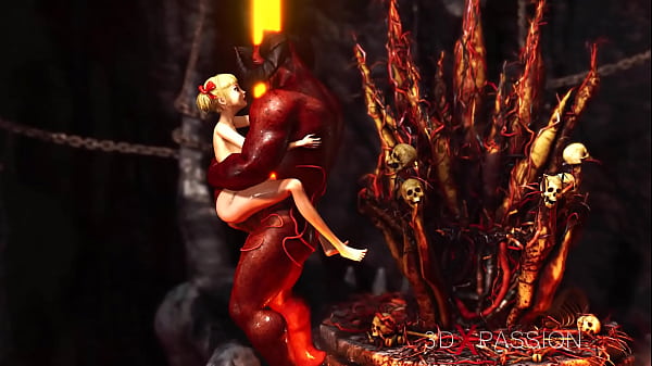 Download Video - Inferno&period; Hot sex in hell&period; Devil fucks hard a young sexy girl