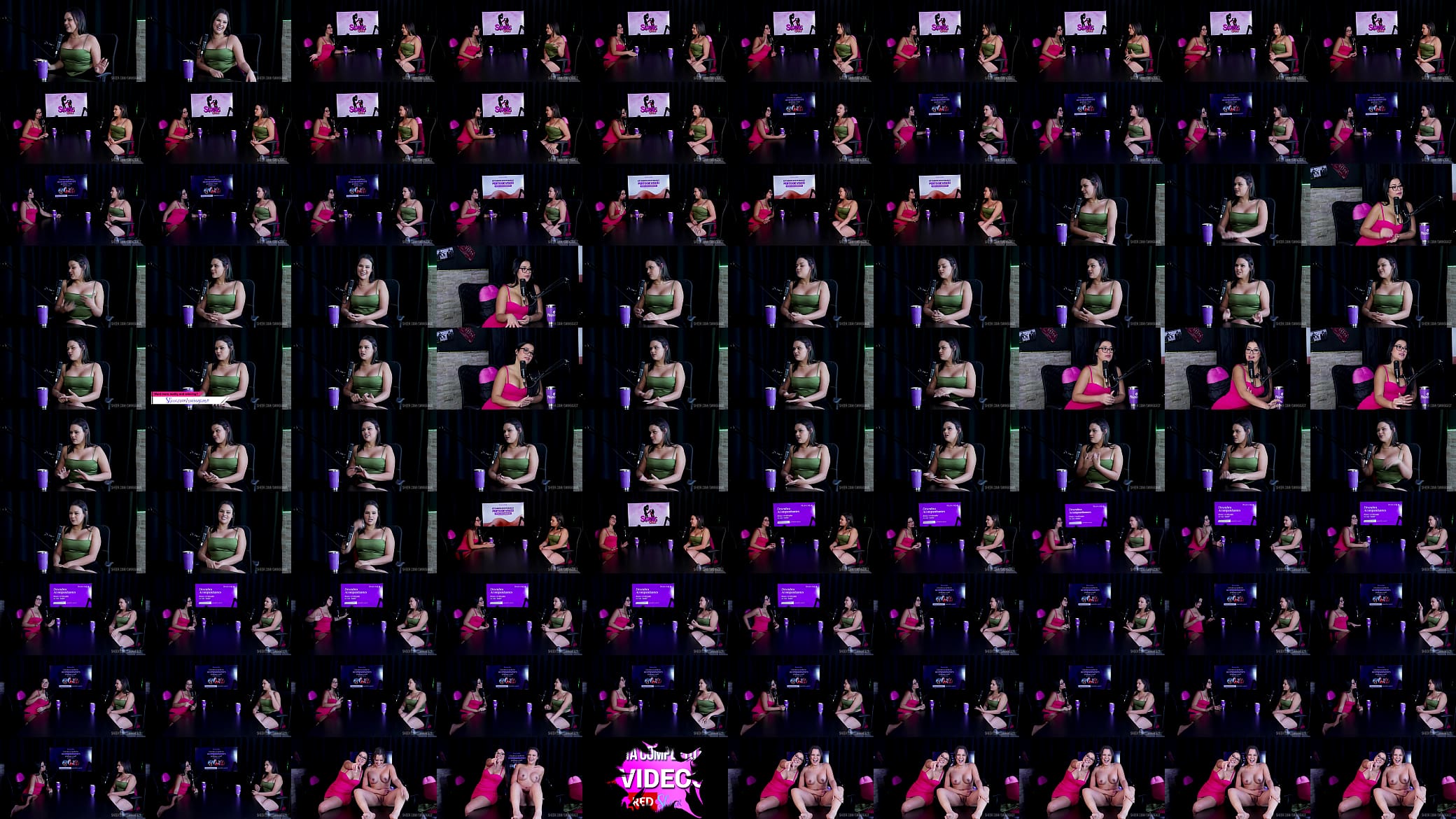 MELHORES COMPILADOS DA MARIA BITTENCOURT NO SWING CAST COM TIFANY ROCHA (WATCH ON: SHEER/RED) 预览图