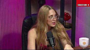 Hot blonde goes wild with ice on her breasts and pussy.