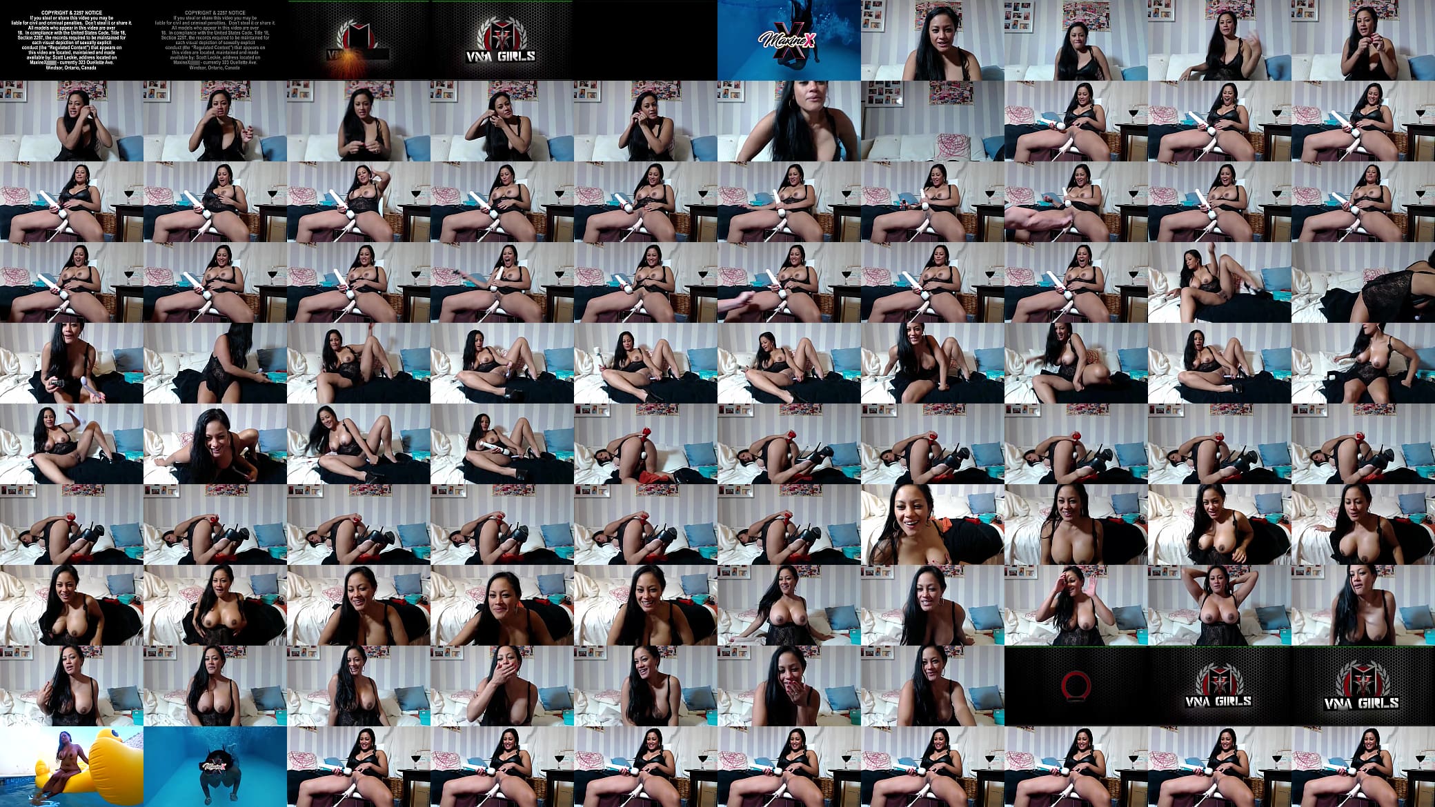 Loving Her Fuck Machine! Maxine X Gets Fucked During 30 Minutes! 预览图