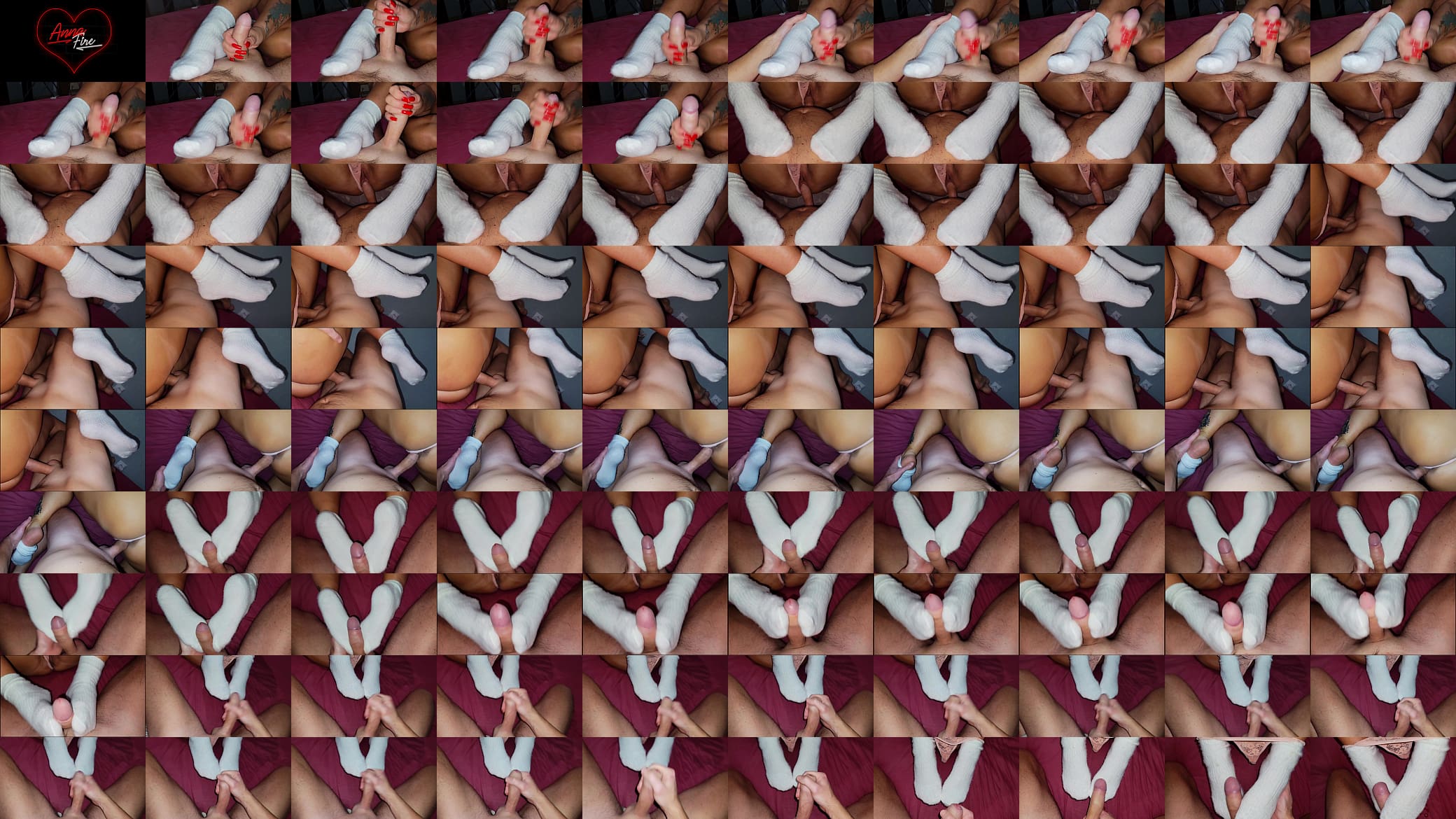 Stepmon in White Terry Socks Seduced Her Stepson 预览图