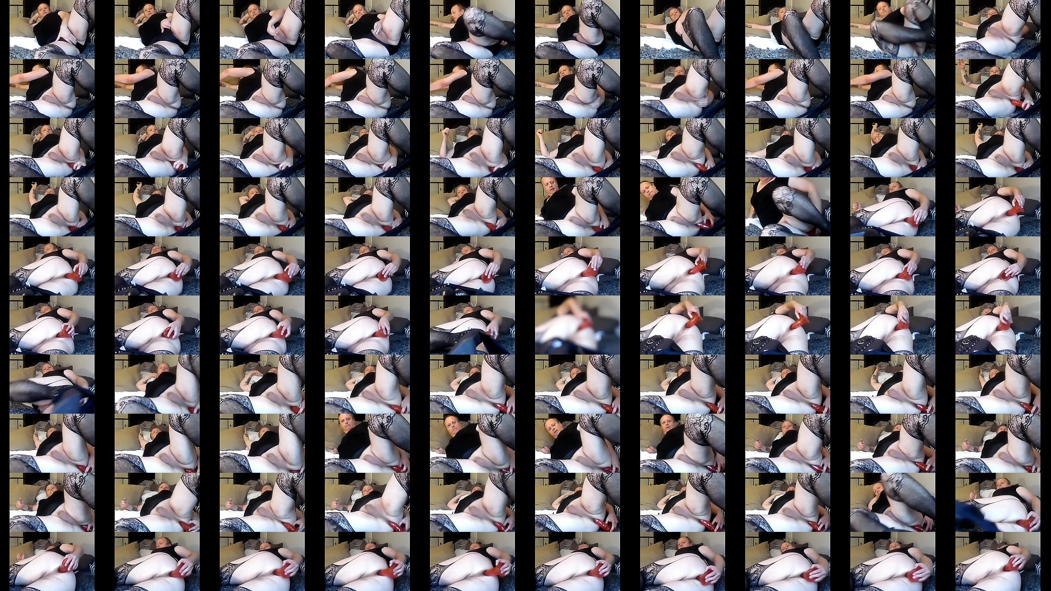 maddis have fun with big dildo 预览图