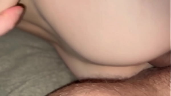 Fucking a young girl with big tits in a tight ass