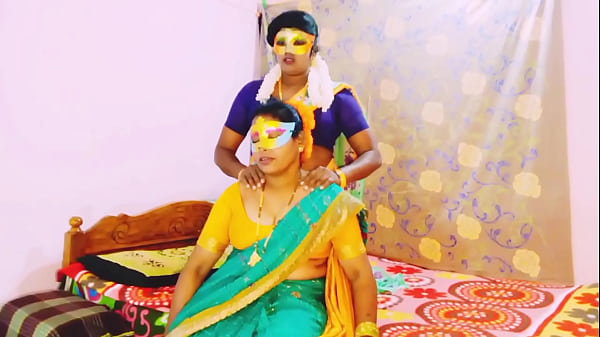Indian lesbian. Beautiful sarees aunty and daughter in law hot lesbian romance Telugu dirty talks.