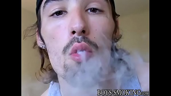 Download Video - Hairy skaters Ian Madrox and Dustin Kilimin smoke & stroke