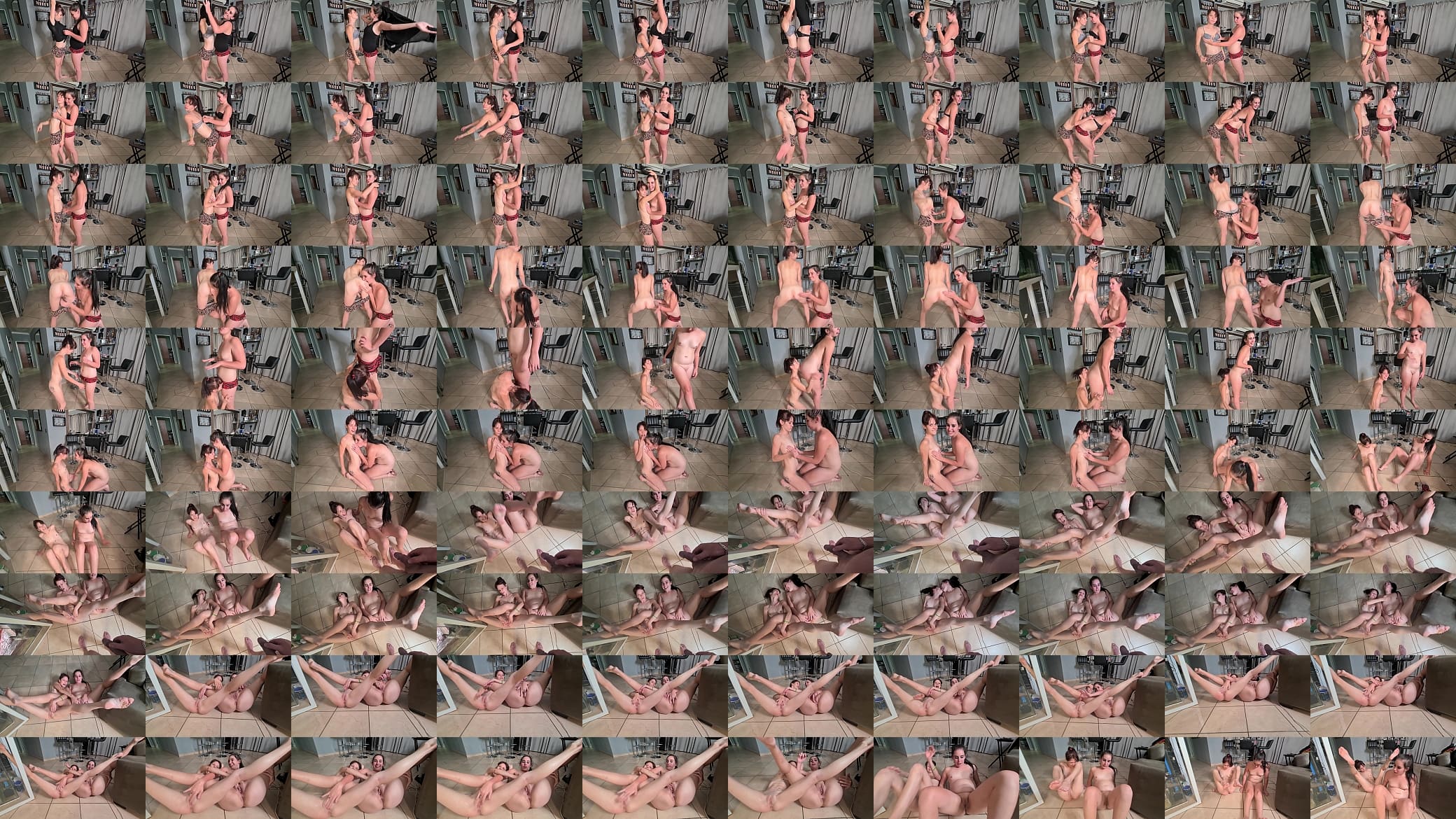 Girls undressing each other just to get their slutty pussies covered in piss 预览图