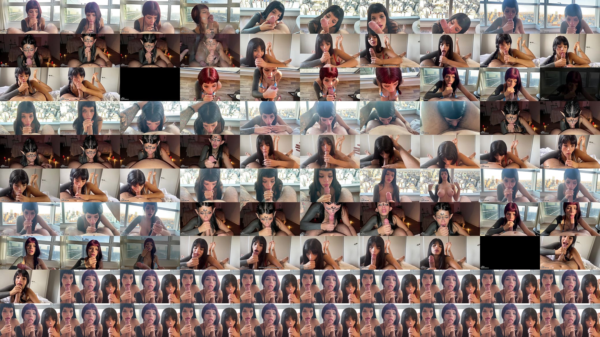 The Best of POV Blowjob, Deepthroat and Cum in Mouth! COMPILATION! 预览图