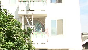 New Year gift sucking with sloppy cumshot in mouth