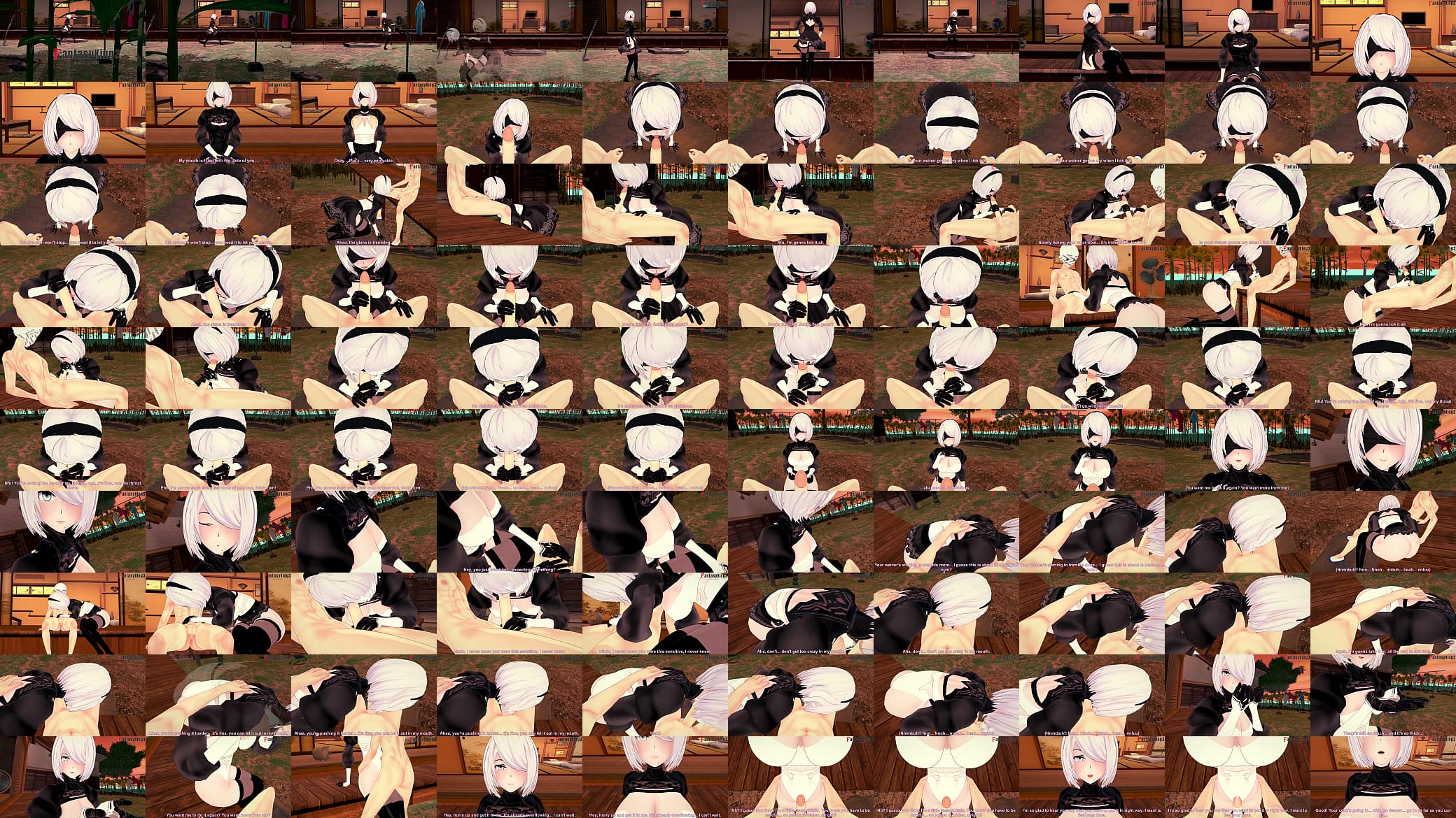 2b practicing and I interrupt her to fuck POV | Nier: Automata | Short 预览图
