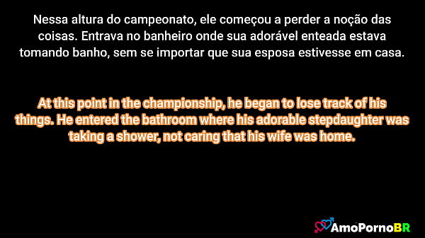My husband fucked his stepdaughter in the shower, and thought I wasn't home - AmoPornoBR