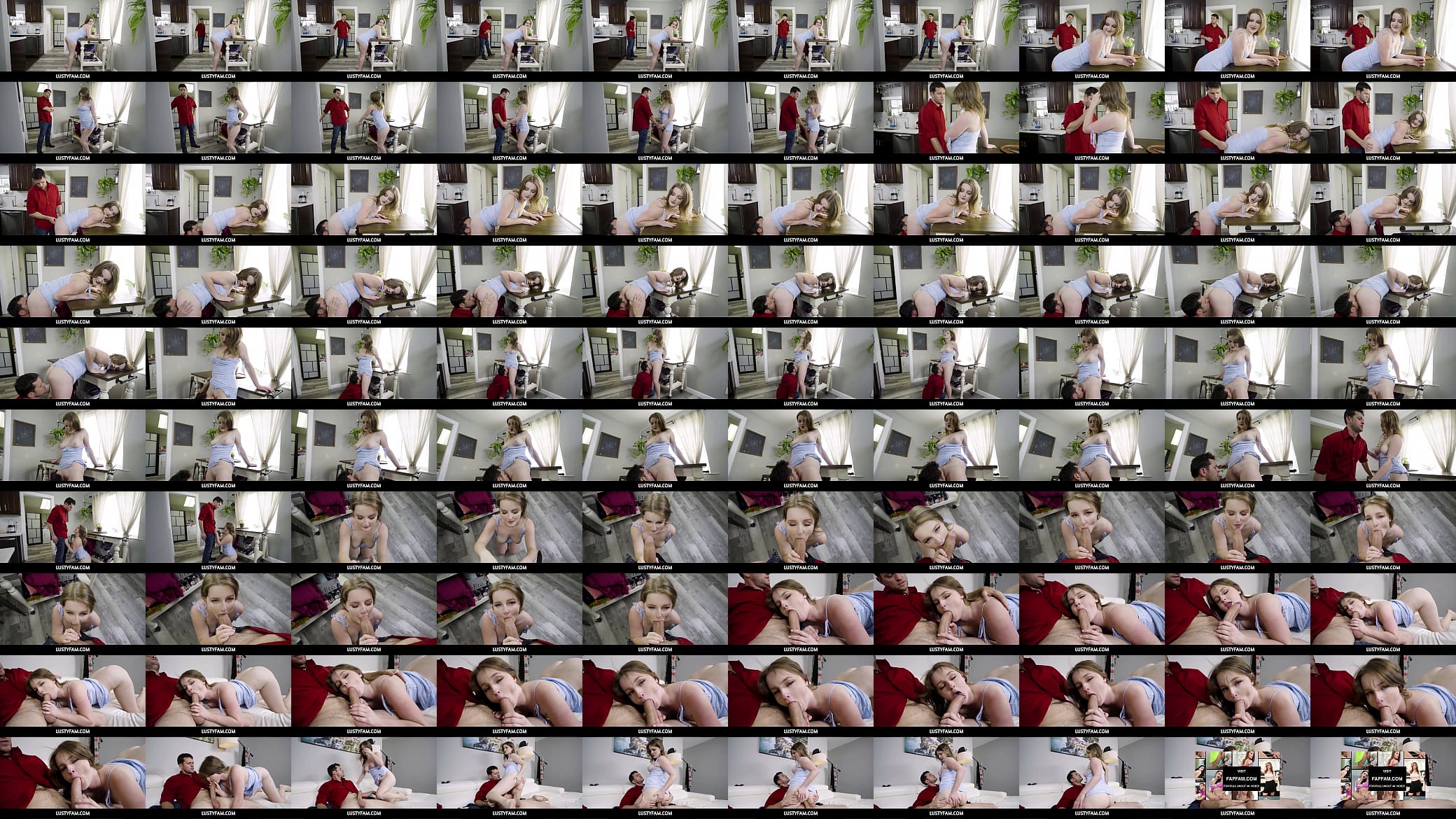 LustyFam-Hot StepSister Sucking And FUCKING StepBrother - Eliza Eves 预览图