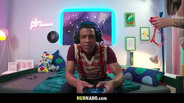 French Babe Lena Coxx Squirts on Boyfriend's Video Game Obsession