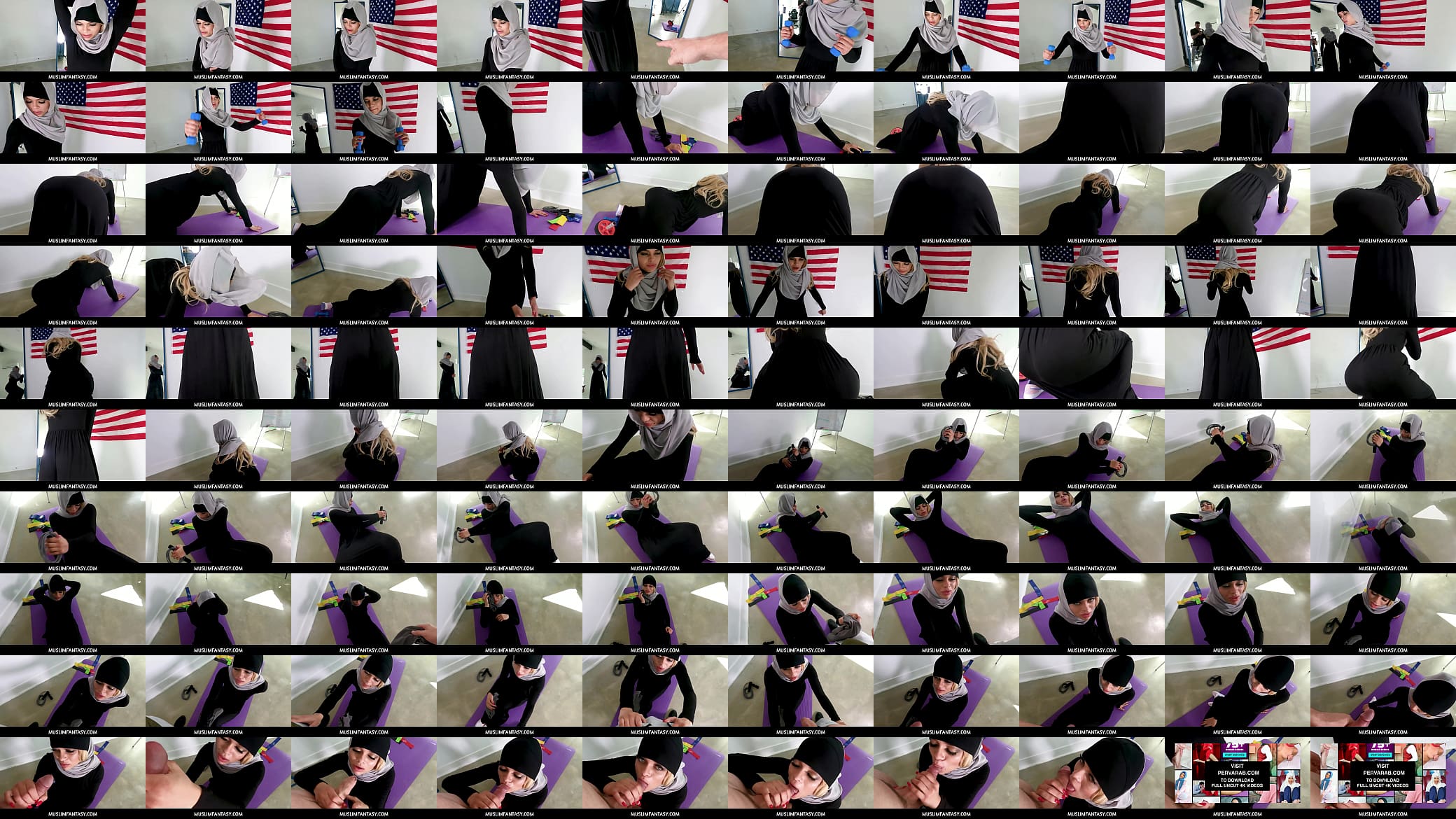 MuslimFantasy  -  Olympian Teen In Hijab Fucks Her Trainer 预览图