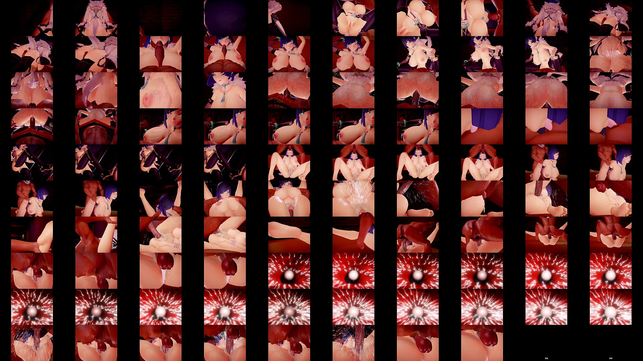 3D HQ Big Tits Firm Tits POV Sex Pink hair cowgirl Riding w/ Sound added 预览图