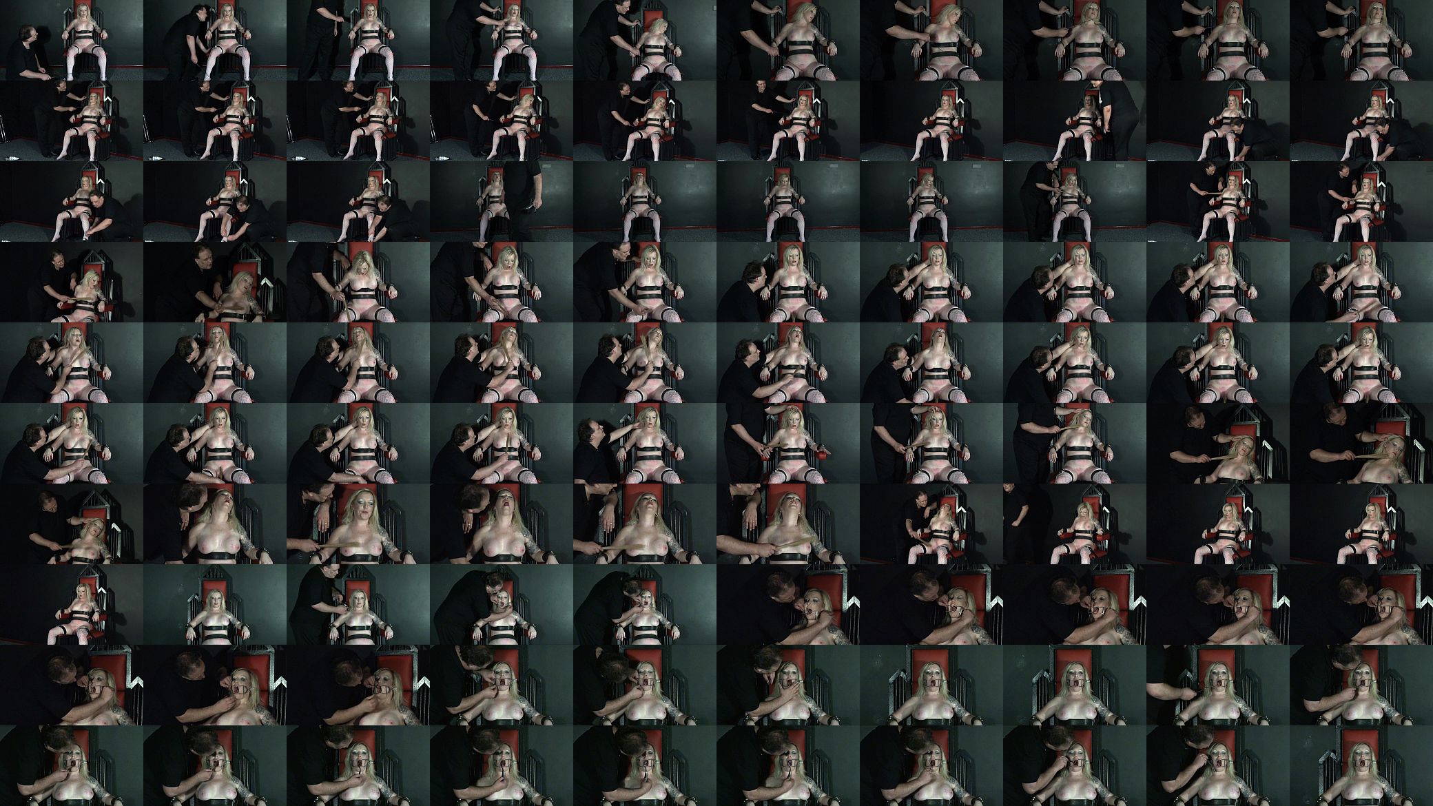 Amateur slave girl Angel to a throne and tormented mercilessly 预览图