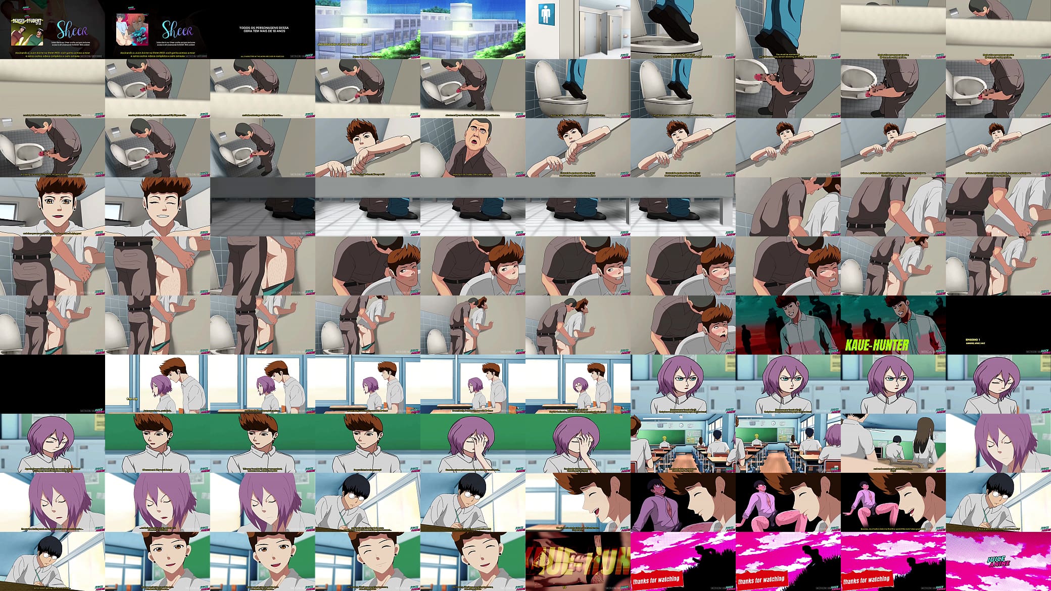 Kaue-Hunter episode 01 Dubbed PTBR - Hentai Bara Yaoi 预览图