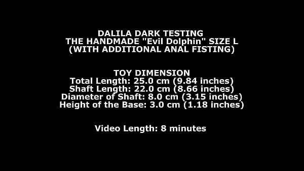 Dalila Dark Testing The Handmade Dolphin Size L (With First Time Anal Fisting) TWT284