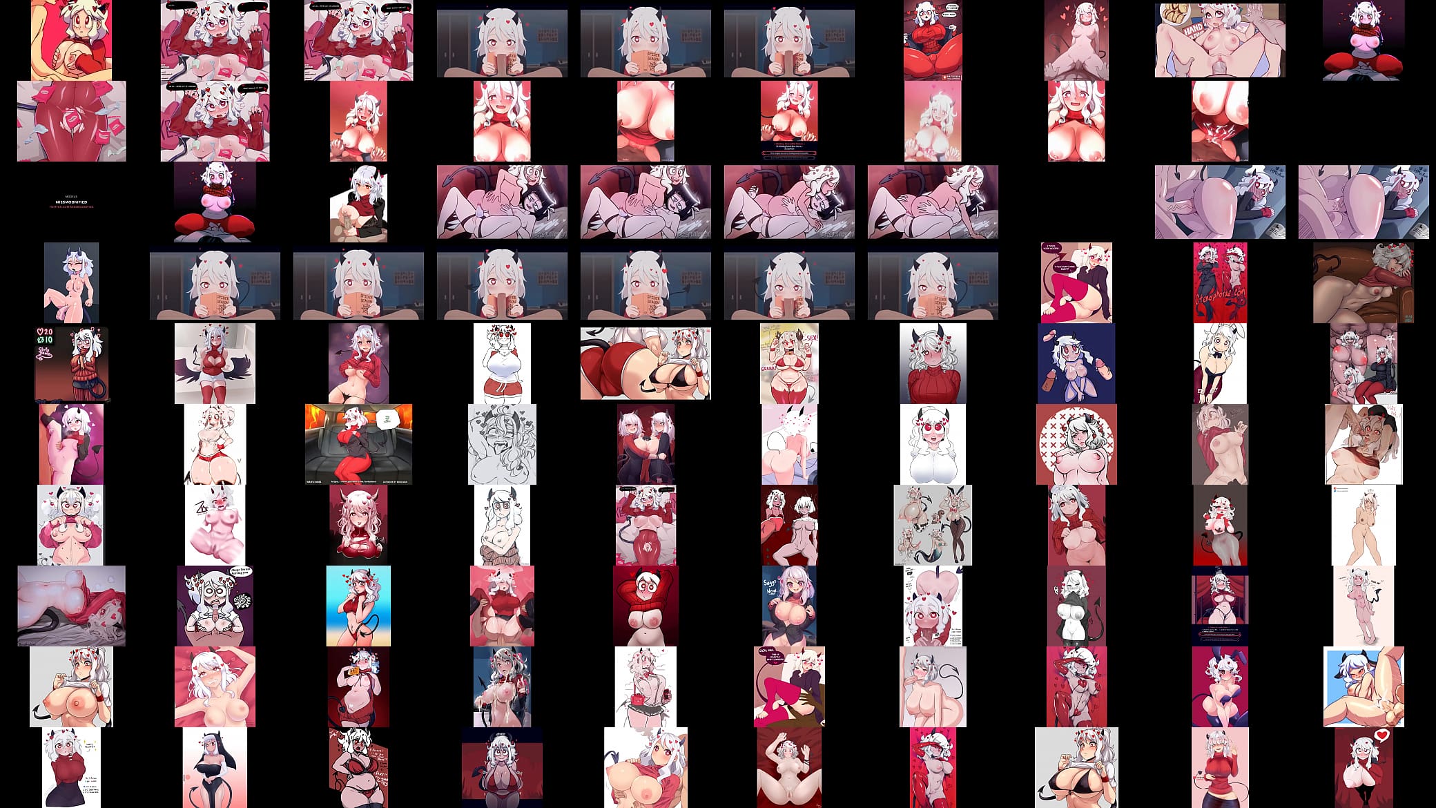 Modeus Hentai Compilation (Helltaker) 预览图