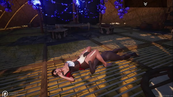 Wild Life - Big Ass Big Tit Curvy White MILF (Tanya) dresses up for Halloween as a Sexy Maiden and gives Big Black Dick (Nero) her pussy as a treat. She cant handle that big dick and squirts all over it.
